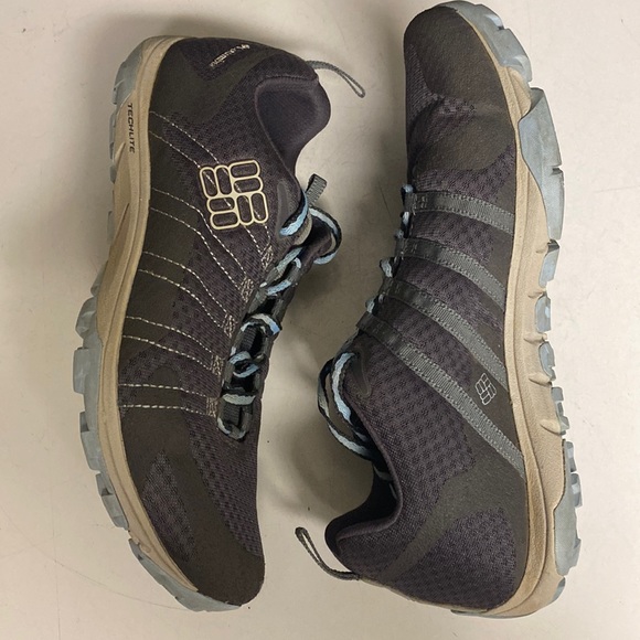 COLUMBIA Techlite Omni Grip Lace Up Sneakers Sz 9 - Picture 6 of 17